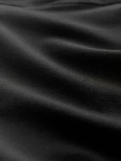 Next Black Active Sports Tummy Control High Waisted Dry Tech Mid Length Sculpting Leggings Sale