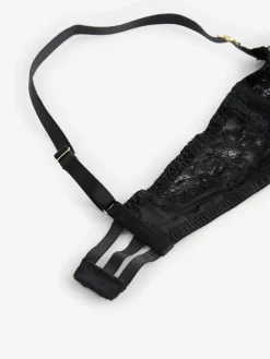 Next Non Pad Balcony A-E Lace Bra Black Hot