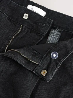 Next N.Premium High Rise Culotte Jeans Black