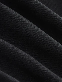 Next N.Premium High Rise Culotte Jeans Black