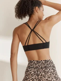 Next N.Premium Ultimate Comfort Medium Impact Sports Bra Black Outlet