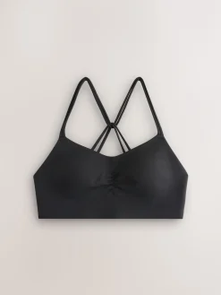 Next N.Premium Ultimate Comfort Medium Impact Sports Bra Black Outlet