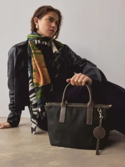 Next Nylon Cross-Body Bag Black New