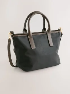 Next Nylon Cross-Body Bag Black New