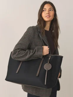 Next Black Nylon Shoulder Bag Discount