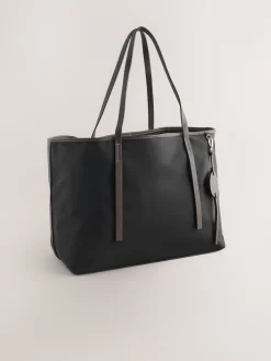 Next Black Nylon Shoulder Bag Discount