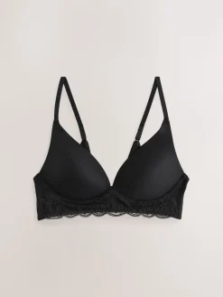 Next Pad Non Wire Ultimate Comfort Lounge Bra Black Sale