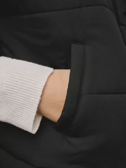 Next Black Padded Gilet Outlet