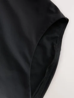 Next Black Plunge Shaping Tummy Control Swimsuit Discount