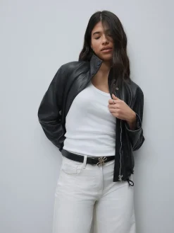 Next Regular Statement Buckle Leather Belt Black Best