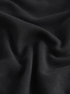 Next Black Relaxed Fit Heavyweight Longline T-Shirt Best