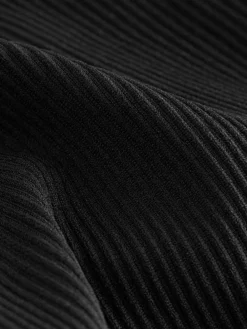 Next Ribbed Kickflare Leggings Black Sale