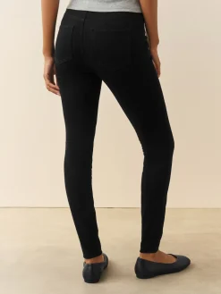 Next Black/ Rinse Blue/ Grey Full Length Jersey Denim Leggings 3 Pack