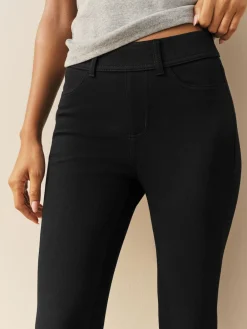 Next Black/ Rinse Blue/ Grey Full Length Jersey Denim Leggings 3 Pack