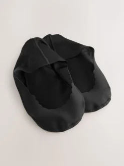 Next Scallop Edge Sheer Invisible Socks 2 Pack Black Best