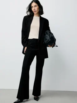 Next Black Sculpting Bootcut Trousers Sale