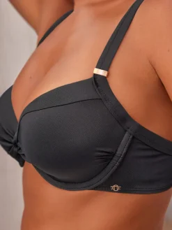 Next Black Shaping Padded Wired Bikini Top Outlet