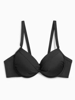Next Black Shaping Padded Wired Bikini Top Outlet