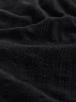 Next Black Shirred Jersey Shorts Sale