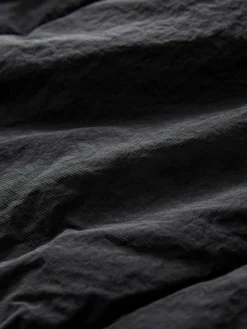 Next Black Shower Resistant Knit Collar Hooded Padded Gilet Sale