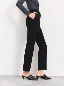 Next Slim Tailored Trousers With Wool Black Best