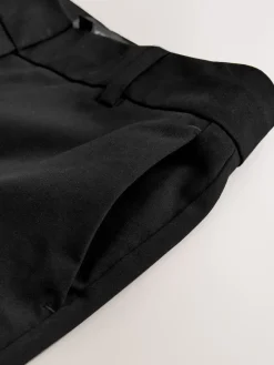 Next Slim Tailored Trousers With Wool Black Best