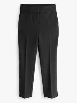 Next Black Slim Tailored Trousers New