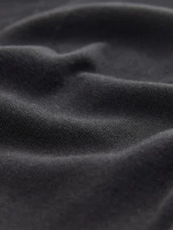 Next Soft Touch Cotton Rich Longline Cardigan Black Online