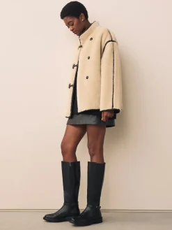 Next Standard/Wide Fit Forever Comfort® Buckle Detail Riding Boots Black