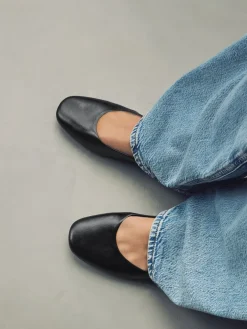 Next Standard/Wide Fit Round Toe Mary Jane Shoes Black Outlet