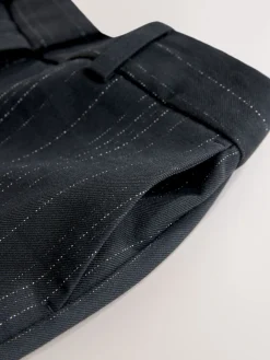 Next Black Striped Flared Trousers Sale