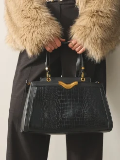 Next Black Structured Tote Bag Best