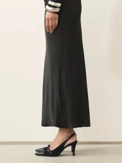 Next Forever Comfort® Leather Pointed Cutout Bow Slingback Heels Black Suede Best