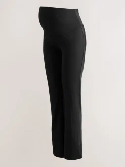 Next Supersoft Dry Tech Flared Yoga Sports Maternity Leggings Black Best