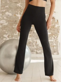 Next Supersoft Dry Tech Flared Yoga Sports Leggings Black Discount