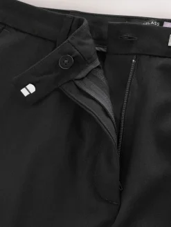 Next Black Tailored Hourglass Bootcut Trousers New