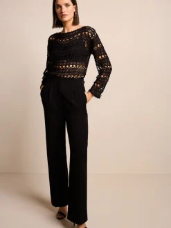 Next Black Tailored Hourglass Trousers Sale