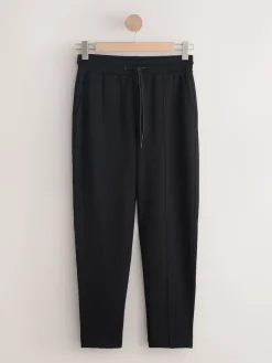 Next Black Tapered Jersey Joggers Outlet
