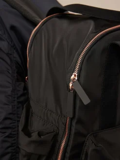 Next Black Travel Backpack Clearance