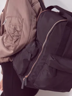 Next Black Travel Backpack Clearance