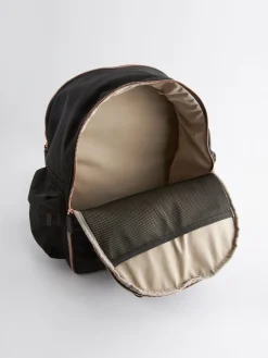 Next Black Travel Backpack Clearance