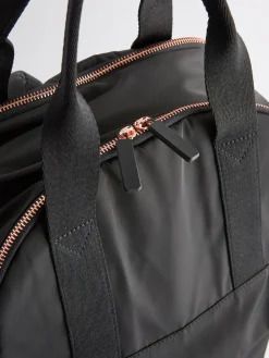 Next Black Travel Backpack Clearance