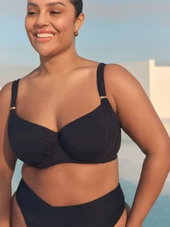 Next Ultimate Support F-K Underwired Bikini Top Black