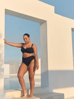 Next Ultimate Support F-K Underwired Bikini Top Black