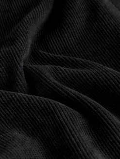 Next Black Wide Leg Soft Cord Trousers Best