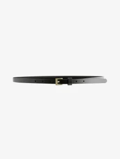 Next Black with Gold Skinny Leather Belt
