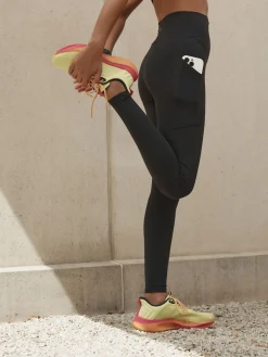 Next Active Sports Dry Tech Sculpting Leggings Black with Pocket New