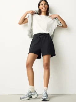 Next Black/Berry Jersey Shorts 2 Pack Hot