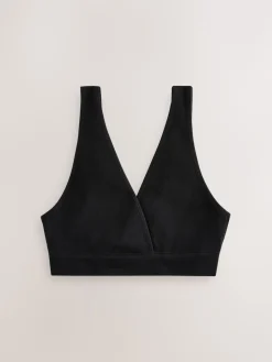 Next Black/Cream Seamless Non Wire Nursing Ultimate Comfort Bras 2 Pack