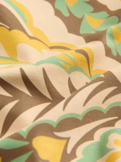 Next Black/Green Paisley High Waist Print Bikini Bottoms Discount